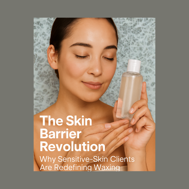 The Skin Barrier Revolution: Why Sensitive-Skin Clients Are Redefining Waxing