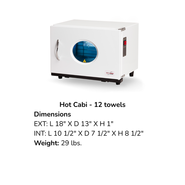 Equipro Hot Towel Warmers with UV Sterilizer – 6, 12, or 24 Towel