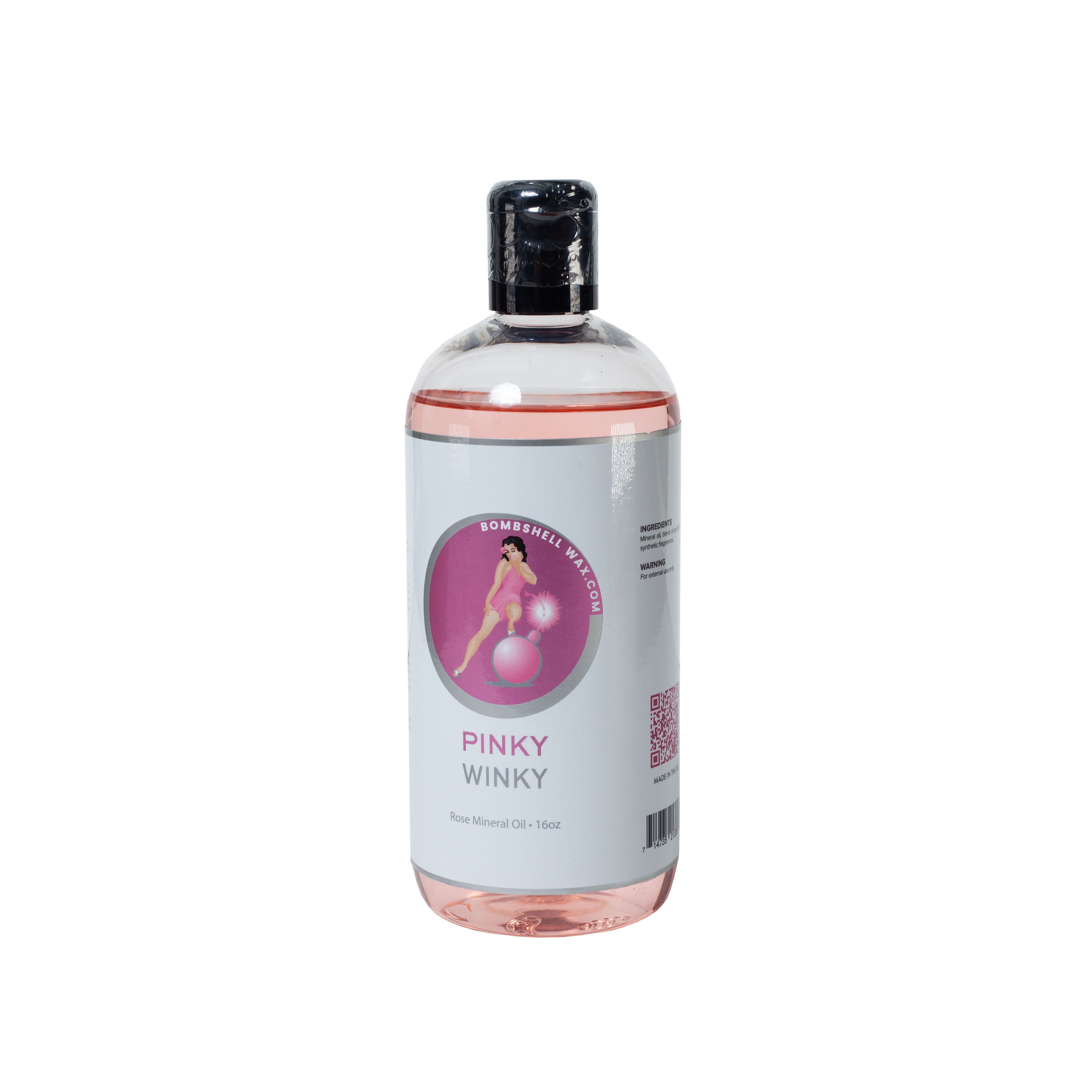 Bombshell Pinky Winky Pre/Post Wax Skin Treatment Lotion Bottle