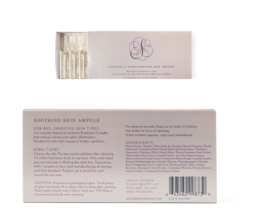 Soothing & Strengthening Skin Ampules