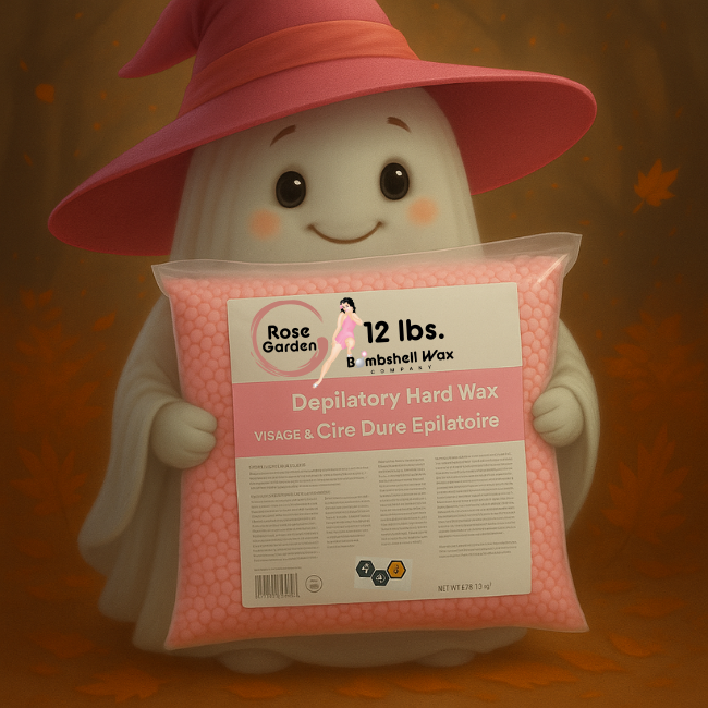 Bombshell Wax Rose Garden Hard Wax – Halloween 12 lb. Bundle $11 per pound limited edition.