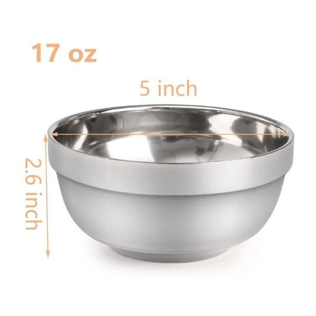 
                  
                    Stainless Bowls 17oz
                  
                