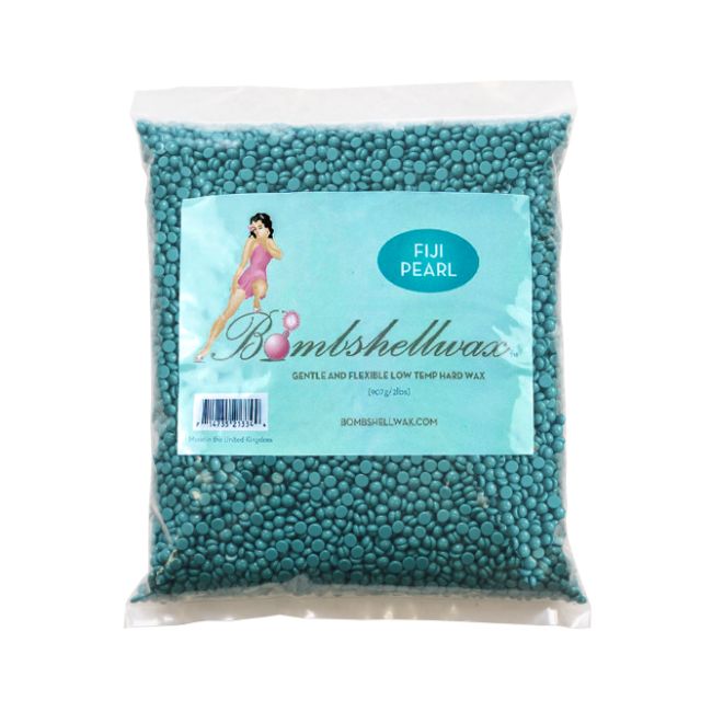 Bombshell Fiji Pearl | Teal Hard Wax Beads | No Scent