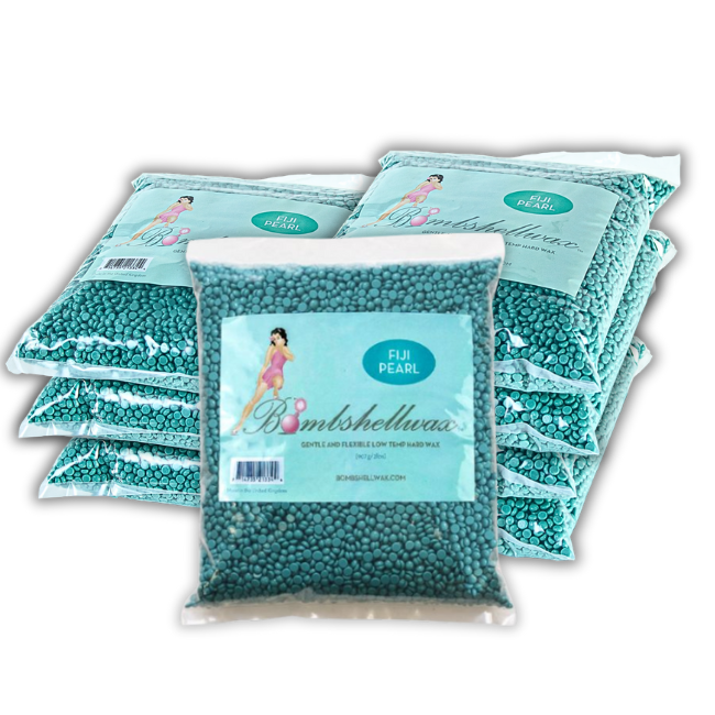 Bombshell Fiji Pearl | Teal Hard Wax Beads | No Scent