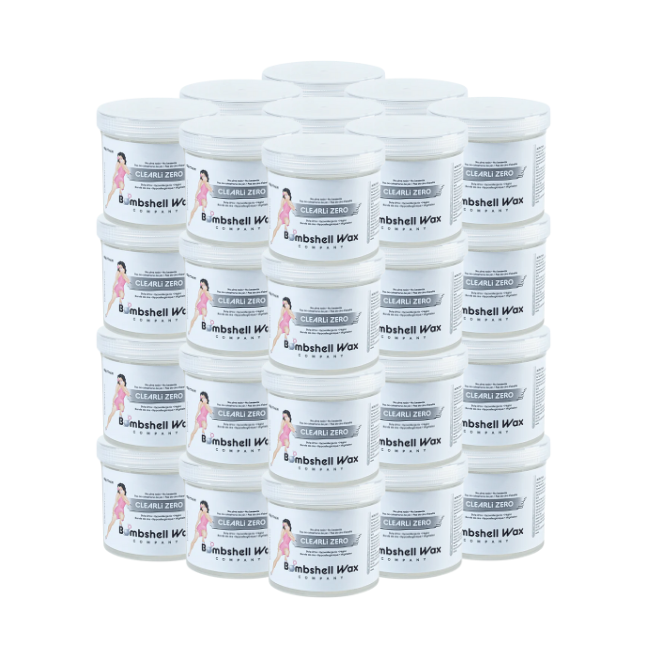 Bombshell Hypoallergenic Clearli Zero Soft Wax | Strip Wax - (4) Bulk & Save Options!