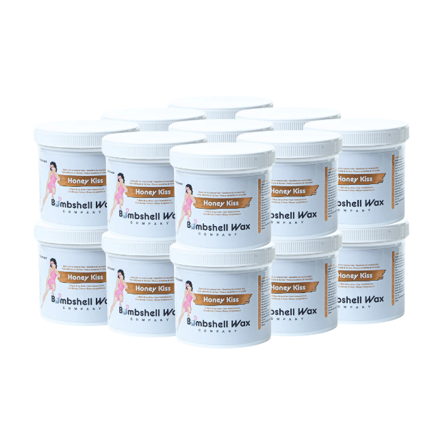 Bombshell Honey Kiss Soft Wax | Strip Wax - (4) Bulk & Save Options!