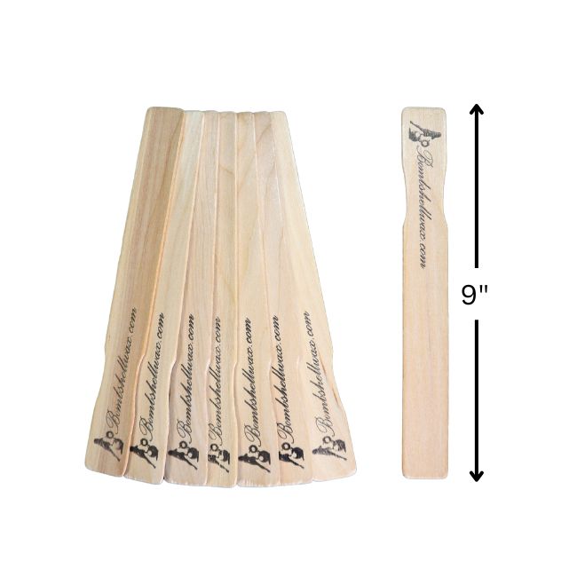 Wooden Wax Stirrers – 9