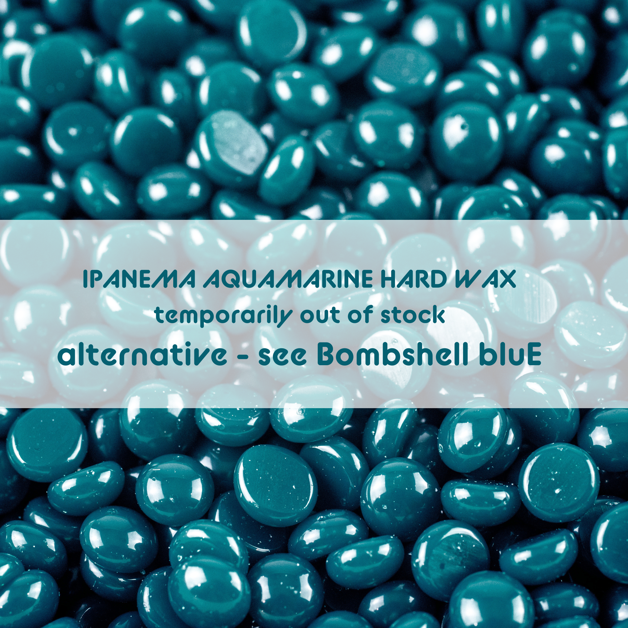 Bombshell Ipanema | Blue Bead Hard Wax | Citrus Scent