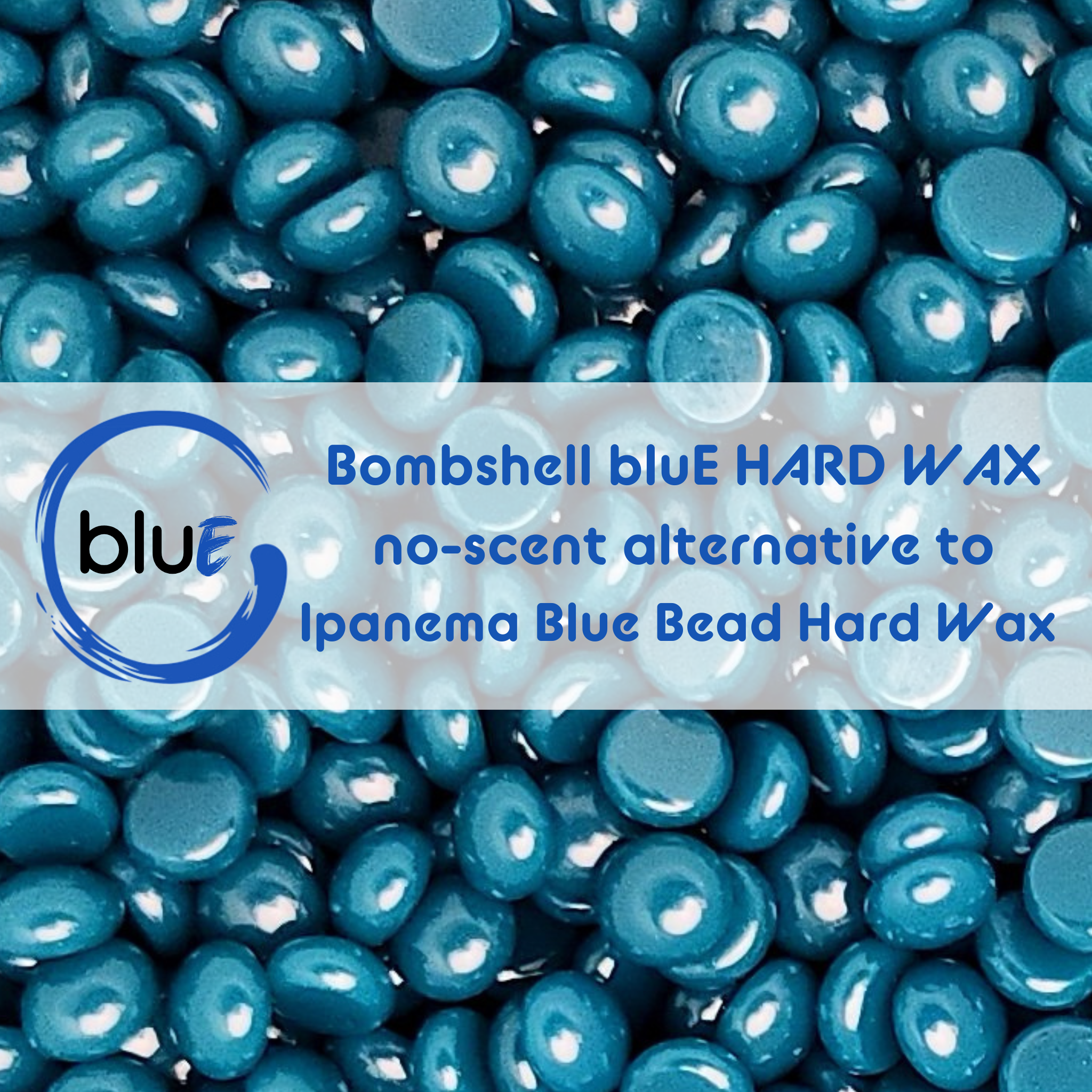 Bombshell bluE | Blue Bead Hard Wax | No Scent