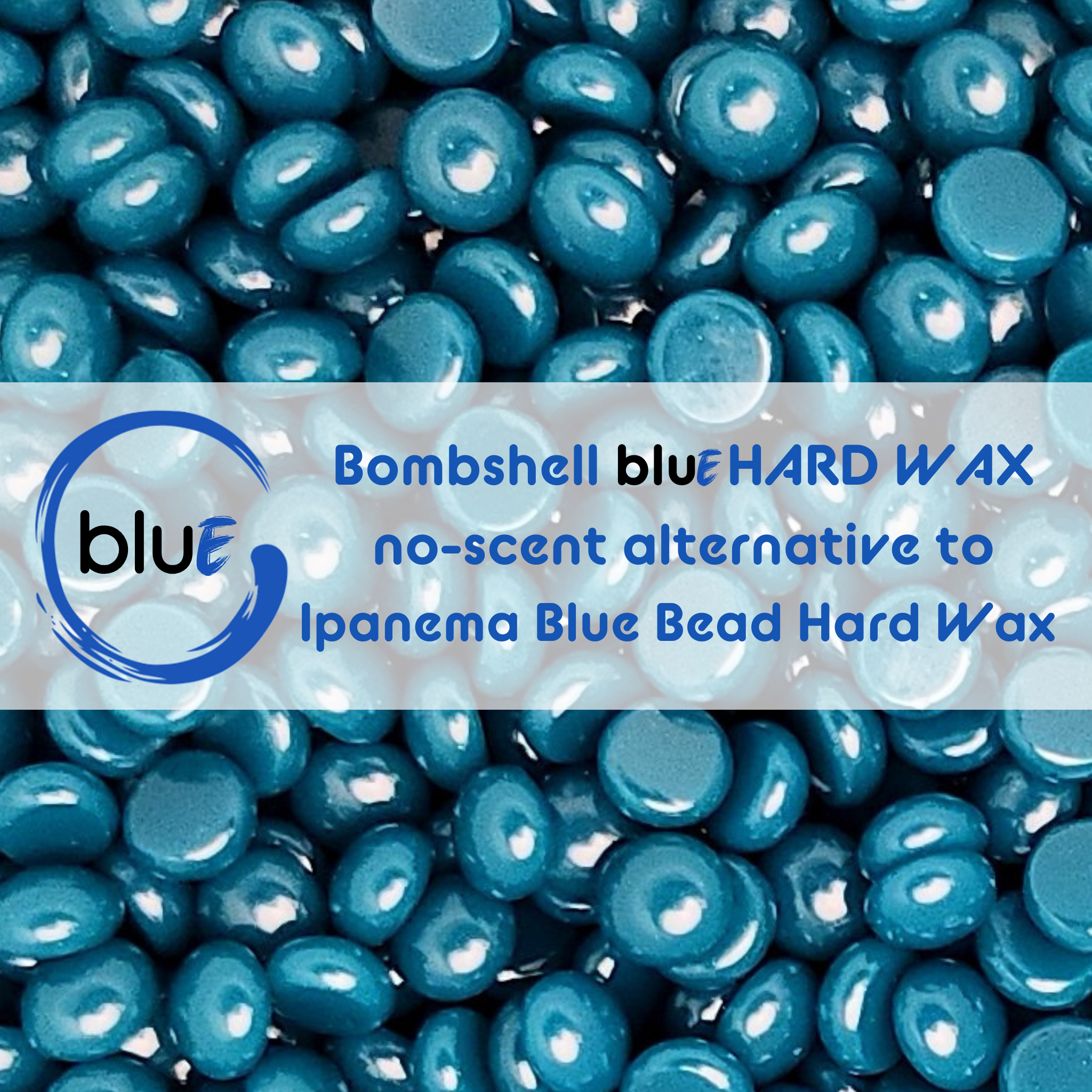 Bombshell bluE | Blue Bead Hard Wax | No Scent