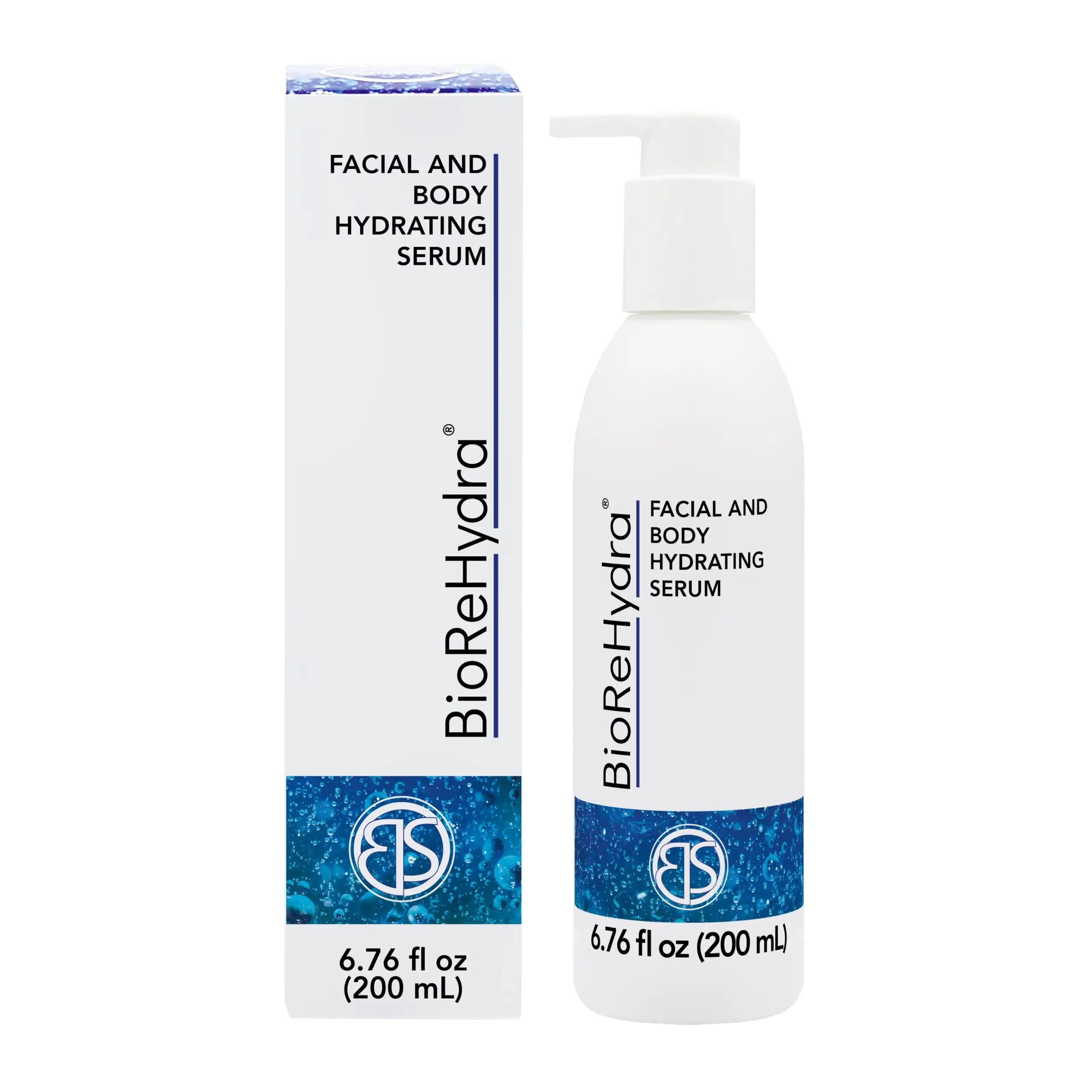 BioReHydra hydrating serum for post-wax skin used to calm irritation and restore moisture in sensitive treatment areas