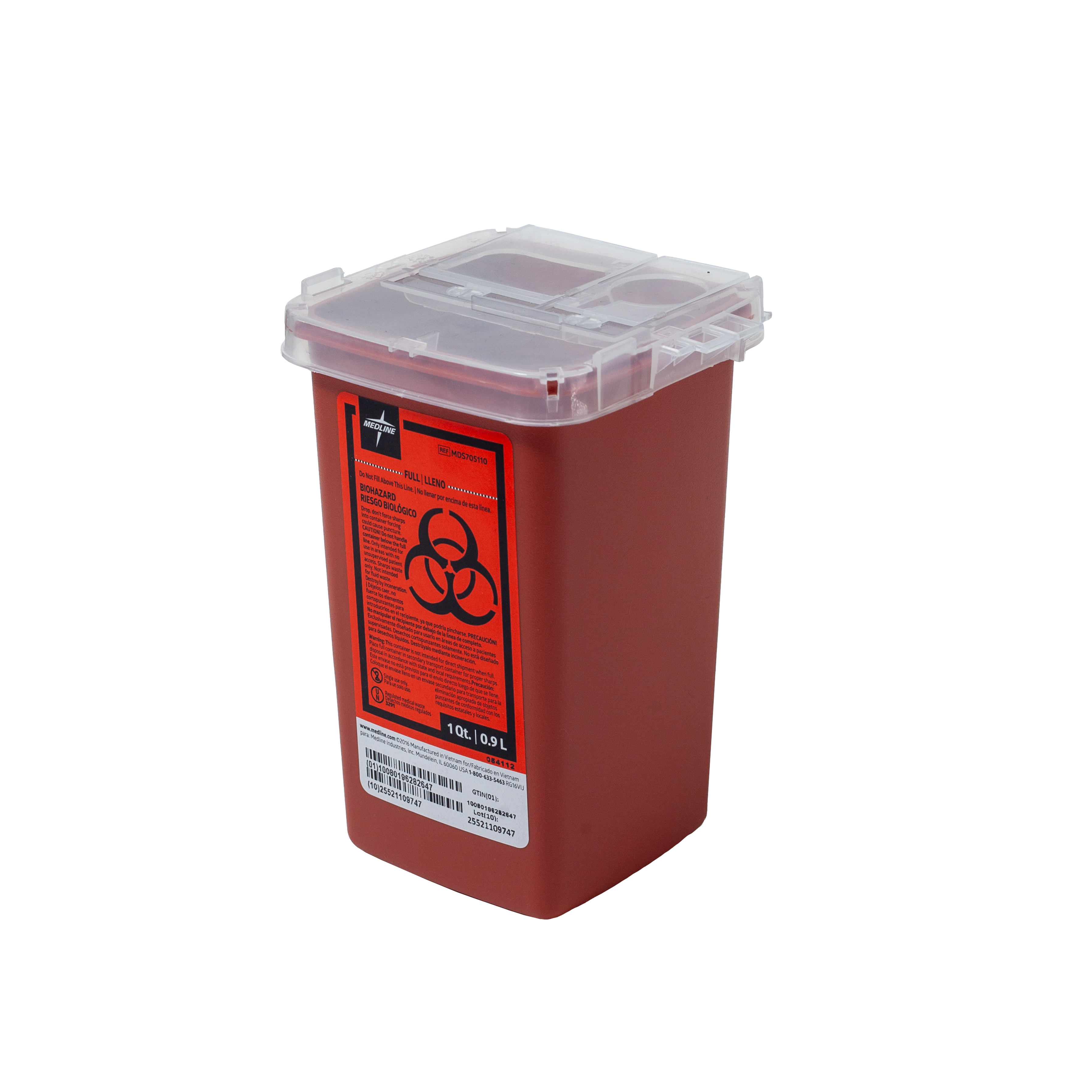 Bio-Hazzard Sharps Container