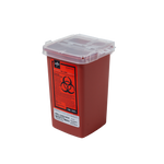 One-Quart Sharps Disposal Container – Secure & Puncture-Resistant