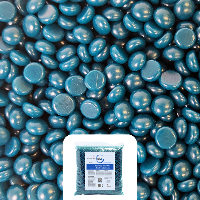 Hard Wax Beads | Face & Body Wax | Bombshell Blue