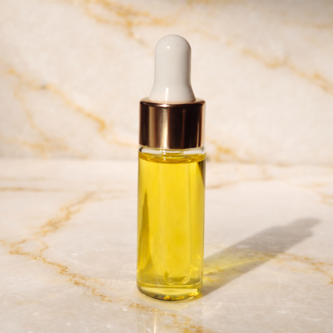 Step 4 Maintain botanical treatment oil for pre and post wax skin care