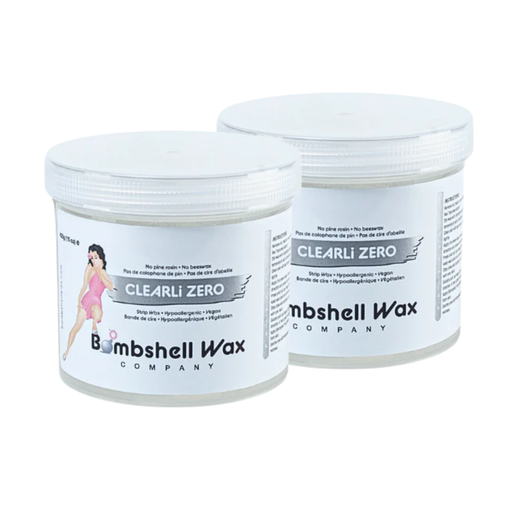 Clearli Zero | Hypoallergenic & Vegan | Strip Soft Wax | 15oz.