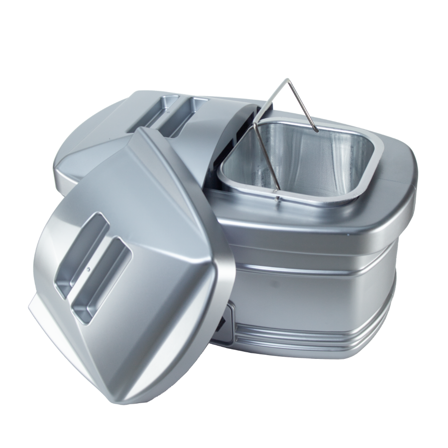 DEO large capacity wax warmer with lid and insert