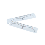 Eyebrow Ruler Stencil - 20 Pcs