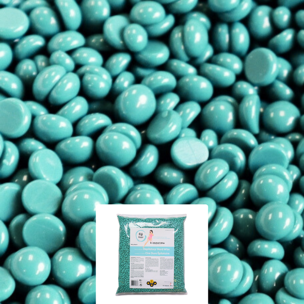 Fiji Pearl unscented hard wax beads close-up texture