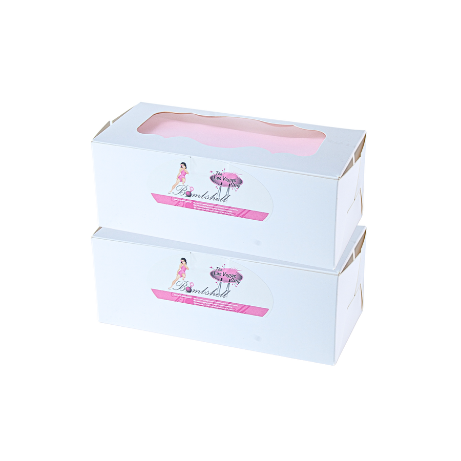 Soft Wax Removal Strips with Las Vegas Inspired Design