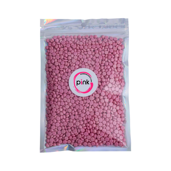 PiNK hard wax sample bag