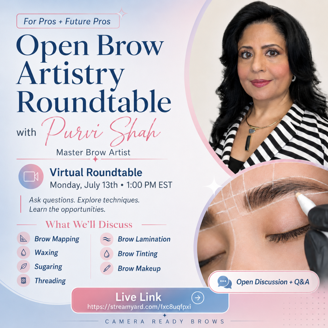 Eyebrow Artistry Masterclass| with Purvi Shah