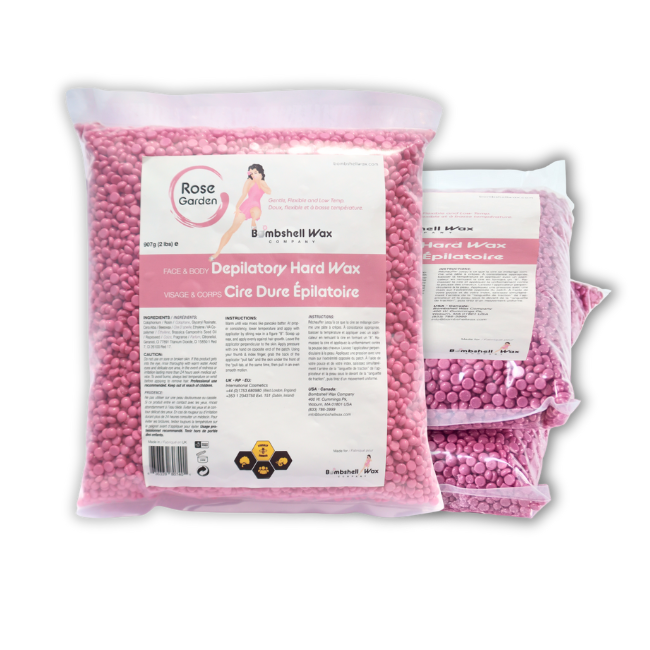 Hard Wax Beads | Face & Body Wax | Rose Garden