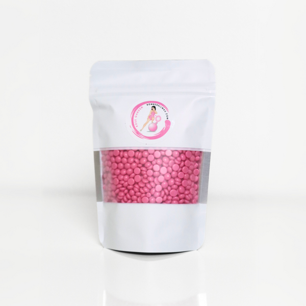 Rose Garden depilatory hard wax sample bag