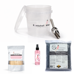 Bombshell Waxing Storage Kit | Hard Wax, Pre/Post Oil, and Applicators