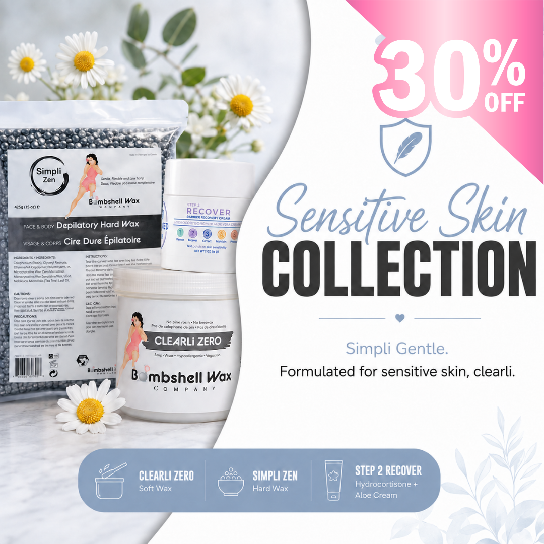 The Sensitive Skin Waxing Bundle - Hard & Soft Wax