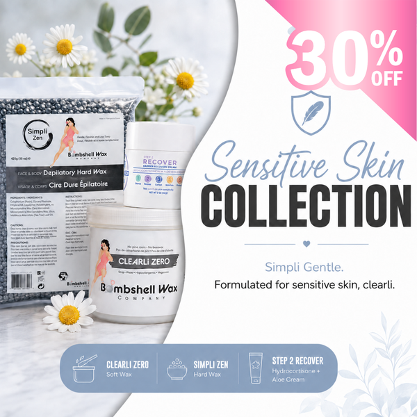 The Sensitive Skin Waxing Bundle - Hard & Soft Wax