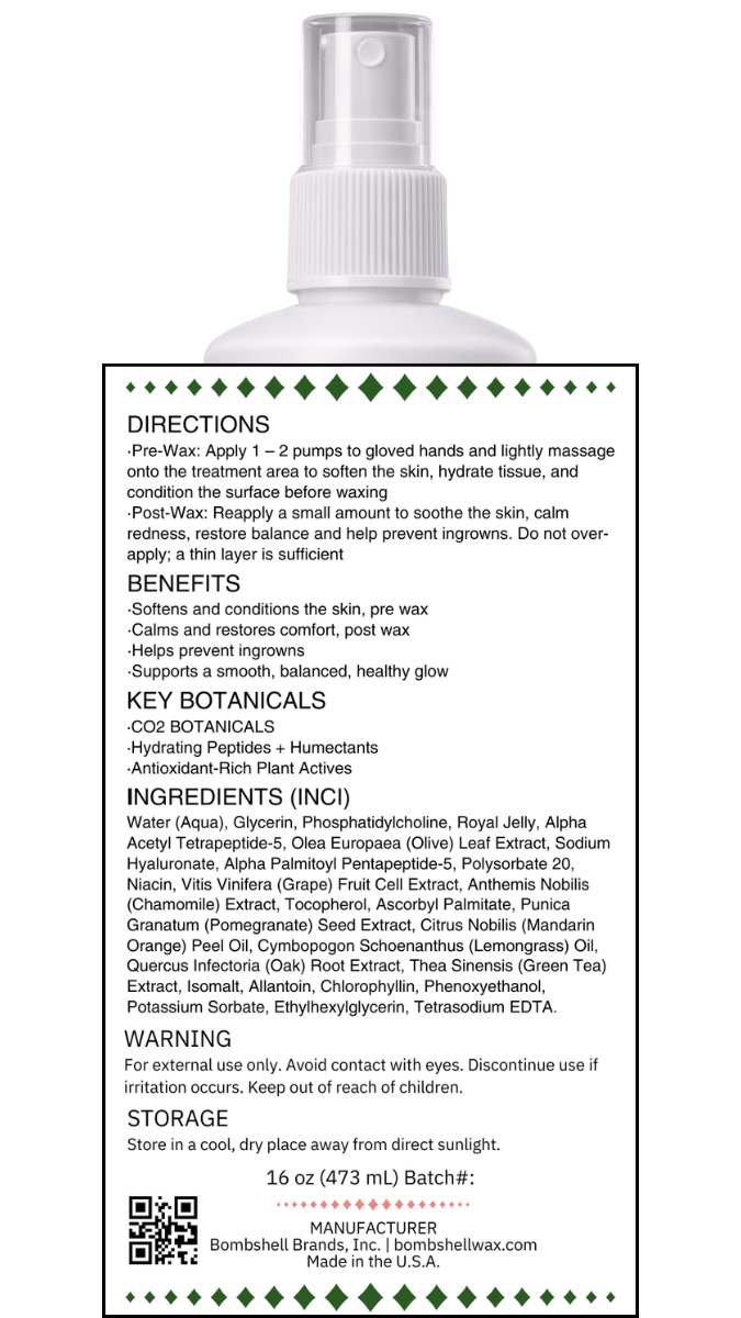 T3 treatment mist to calm and restore skin after waxing