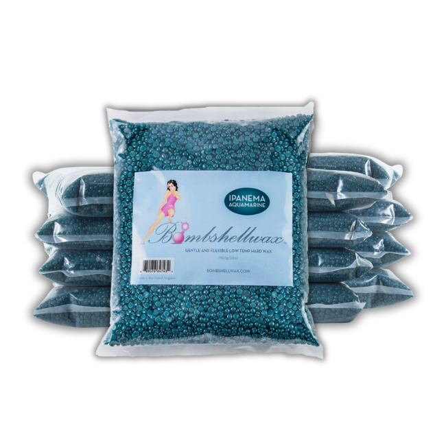 24 lbs. Bulk Blue Bead Hard Wax | Bombshell Ipanema | Save 24%