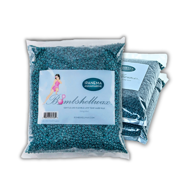 6 lbs. Bulk Blue Bead Hard Wax | Bombshell Ipanema | Save 8%