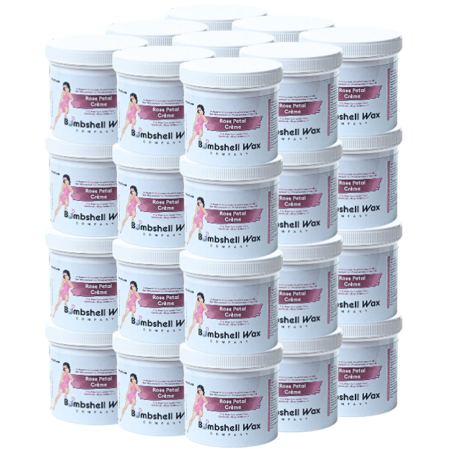 Bombshell Rose Petal Cream Soft Wax | Strip Wax - (4) Bulk & Save Options!