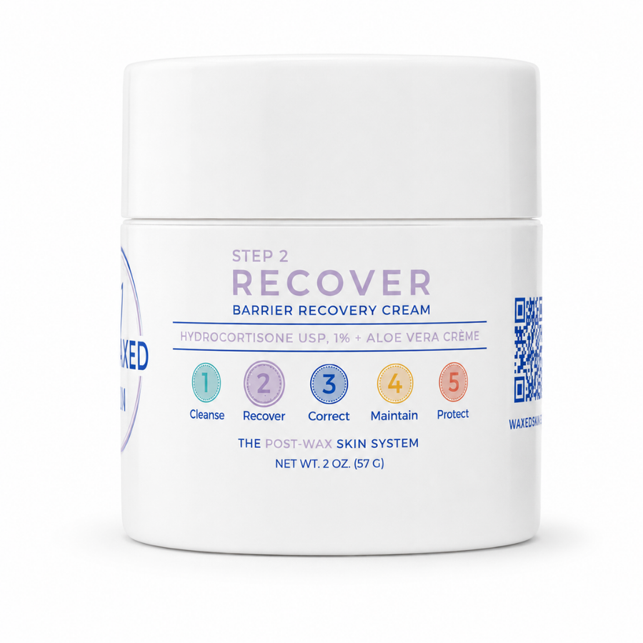 Waxed Skin Step 2 Hydrocortisone USP, 1% + Aloe Vera Crème