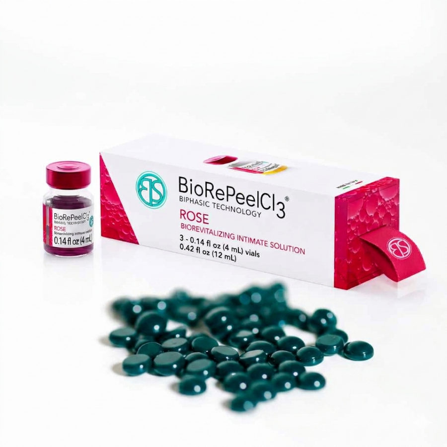 Bombshell + BioRePeelCl3® Rose Intimate Wax Treatment System Kit