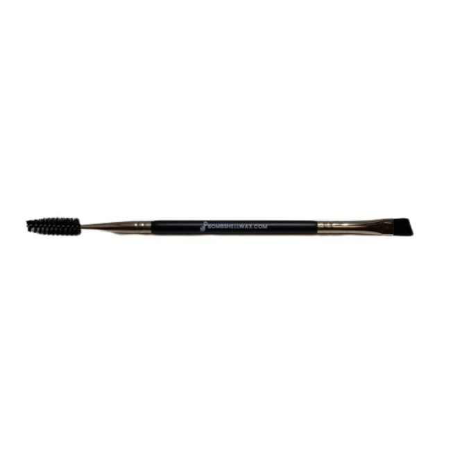 Dual-Ended Brow Brush by Bombshell | Apply & Blend Eyebrow Powder