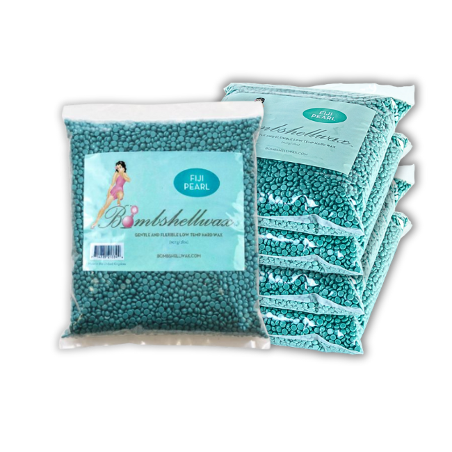 Bombshell Fiji Pearl | Teal Hard Wax Beads | No Scent