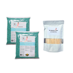 Pro Kit | 4 lbs. Hard Wax + 125 Applicators