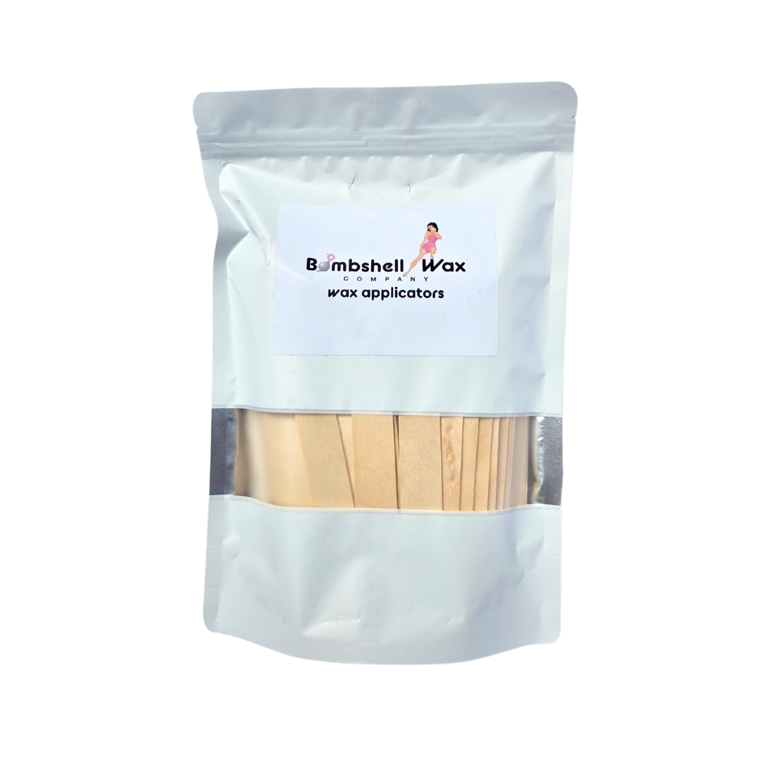 Large Wax Applicators for Body – 6" Wooden Sticks