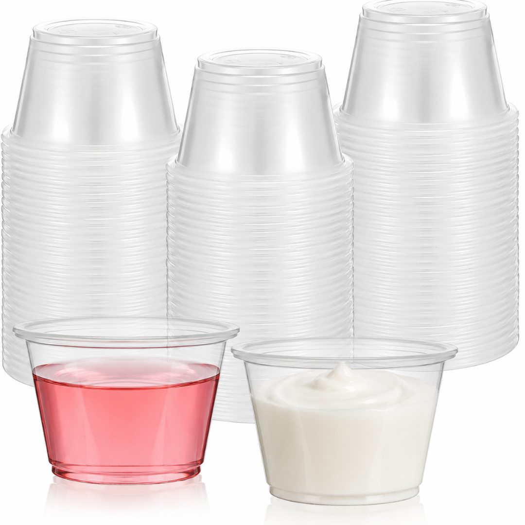 Professional 2 oz treatment room cups for portioning wax and skincare products