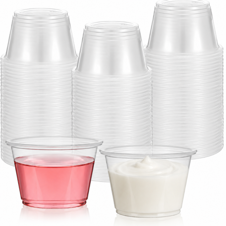 Professional 2 oz treatment room cups for portioning wax and skincare products