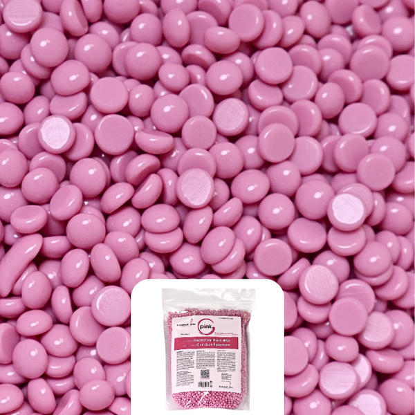 Bombshell Pink Hard Wax Beads – Fragrance Free