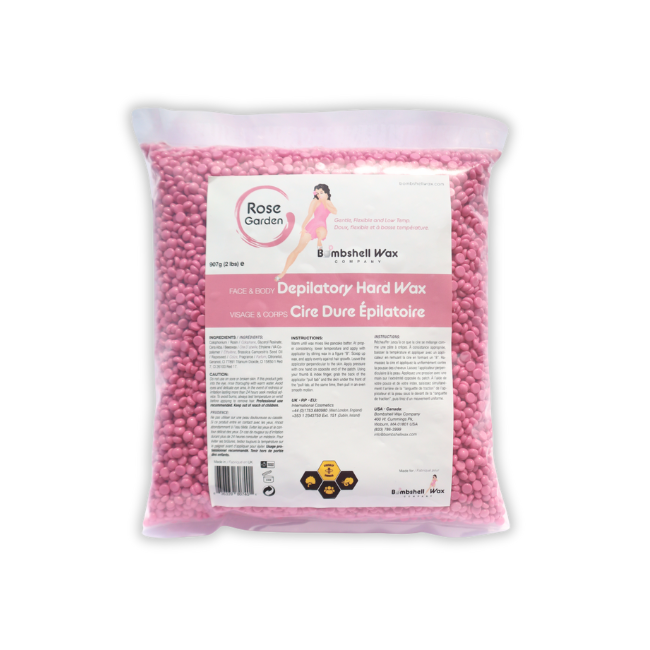 Professional Pink Hard Wax Beads – Exclusive for Cosmetology & Aesthetic Schools