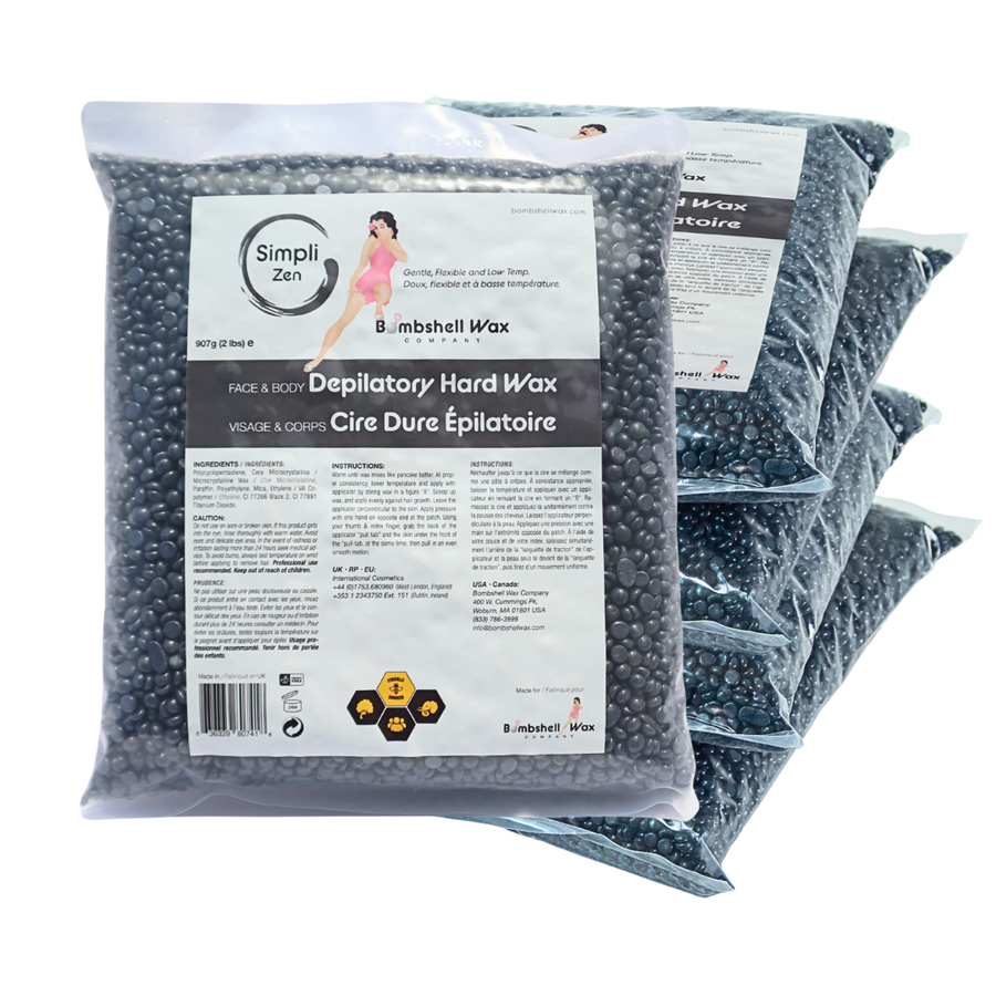 Simpli Zen grey hard wax, 10 lb