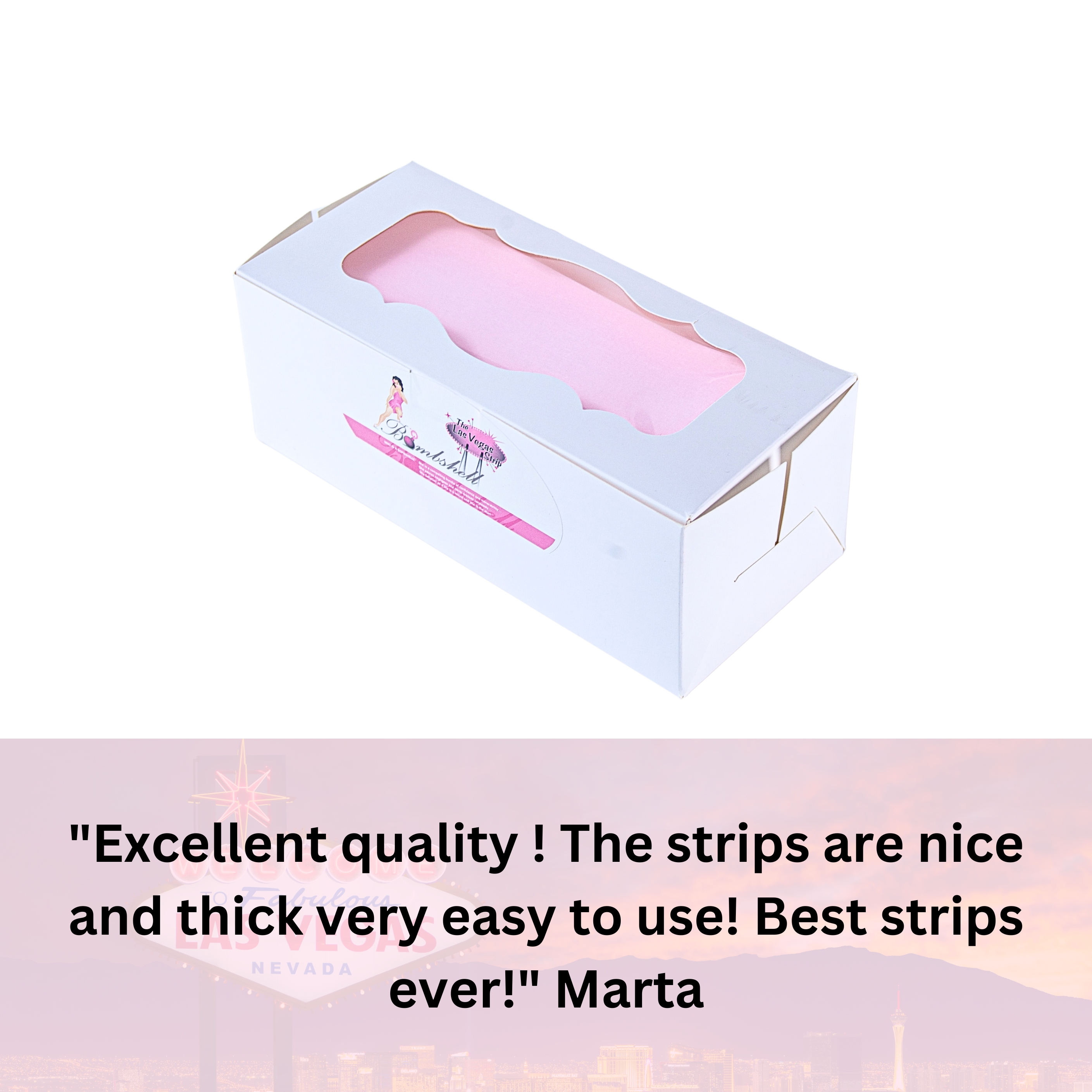 Las Vegas Wax Strips | Pink