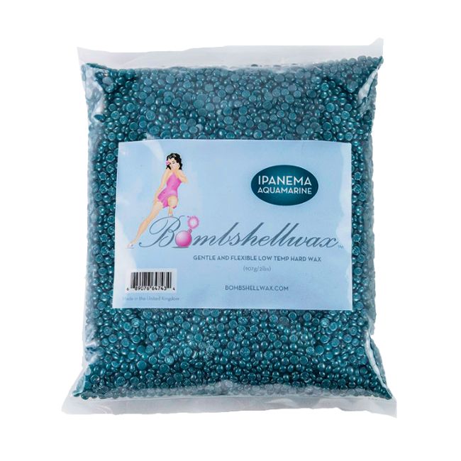 2 lbs. Blue Bead Hard Wax | Bombshell Ipanema | Citrus Scent