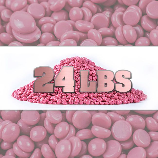 24-lbs Pink Hard Wax SAVE 24%